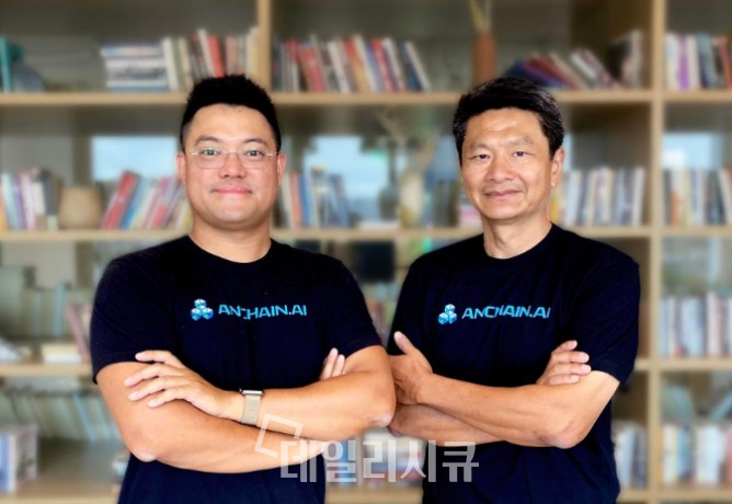 안체인에이아이 벤 우(Ben Wu)) CEO와 리차드 반(Richard Ban)